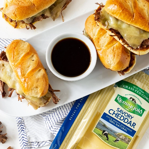 Slow Cooker French Dip Sandwiches